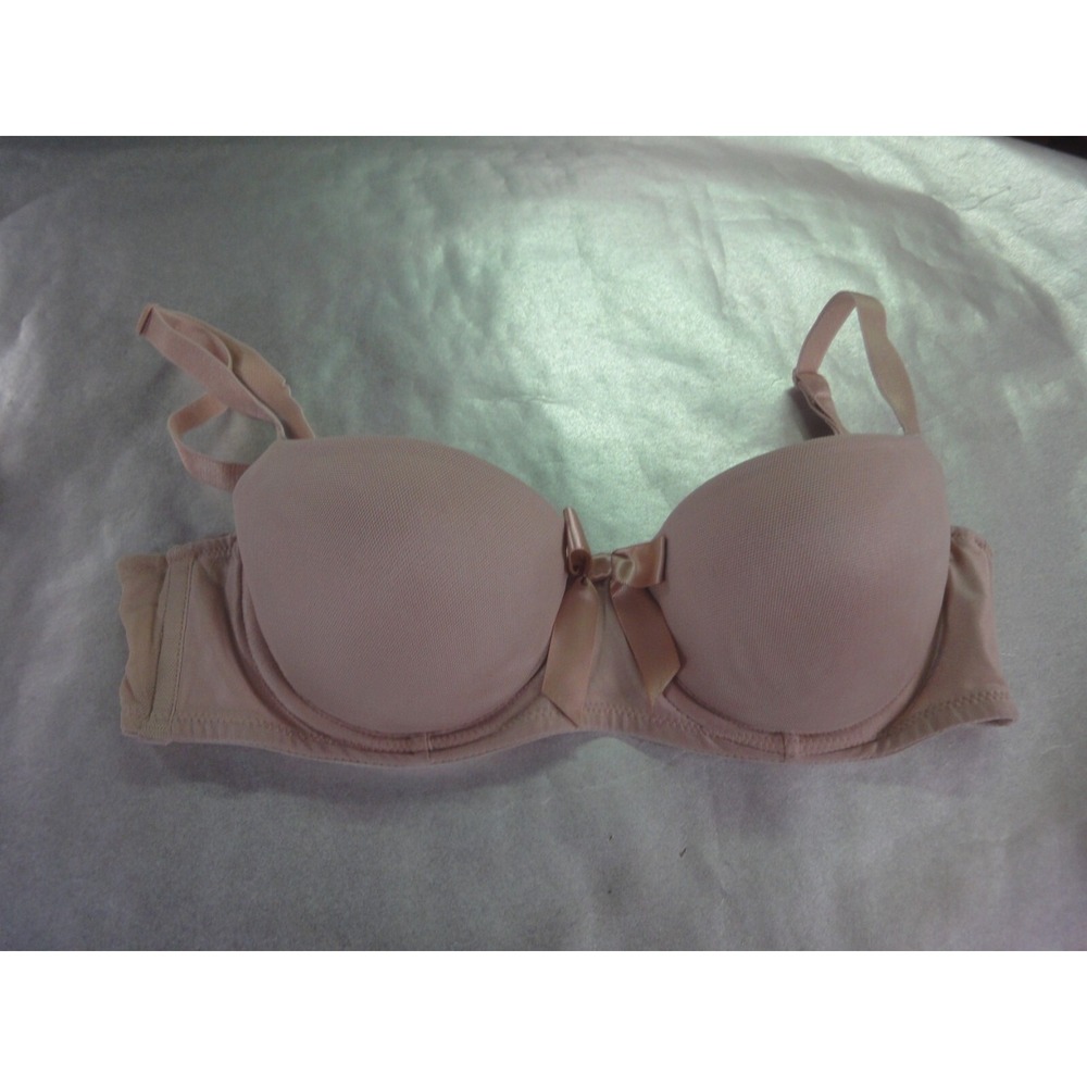Victorias Secret 34A underwire padded nude color bra‎